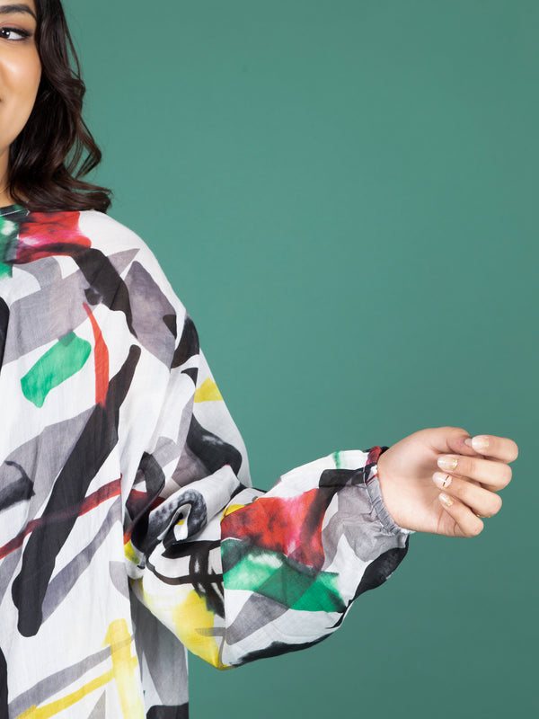 SPLASH KAFTAN DRESS