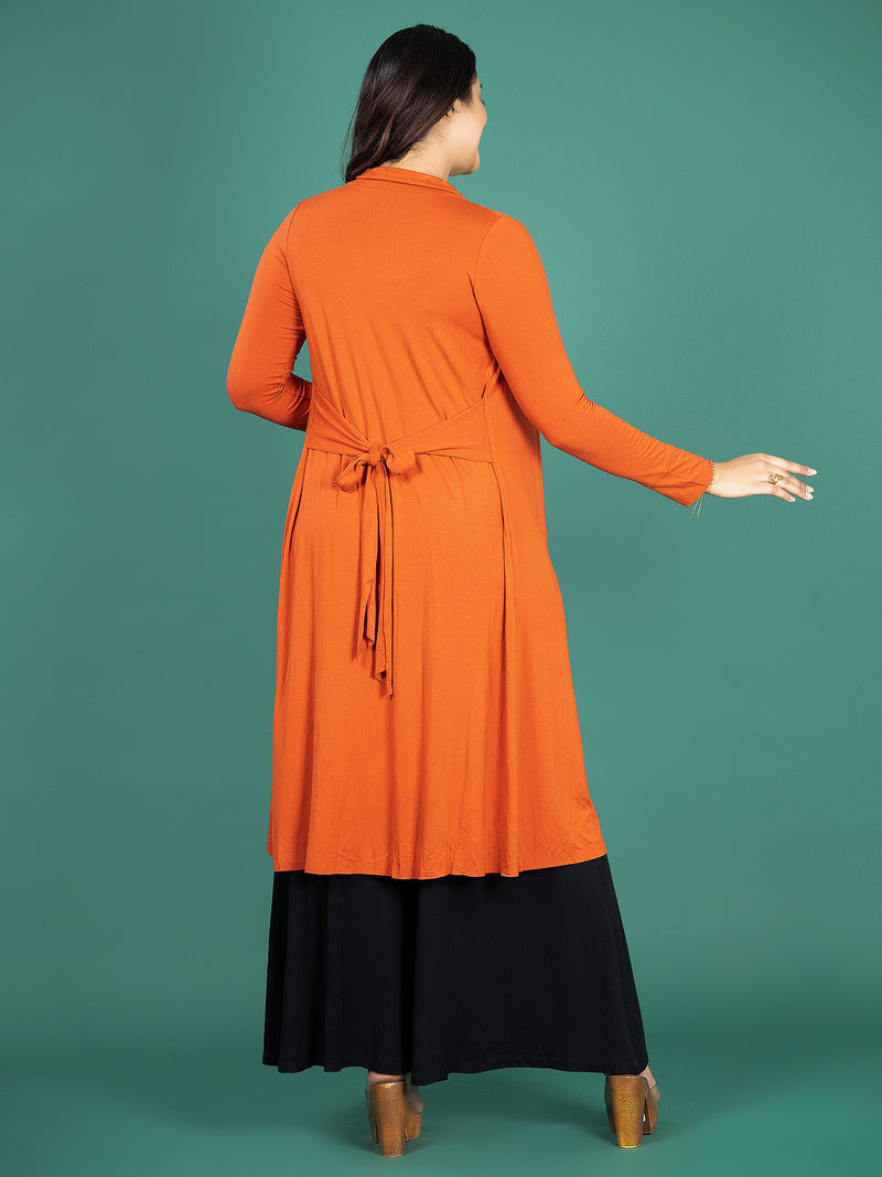 EMBER FLOW JACKET - RUST ORANGE