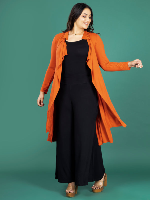 EMBER FLOW JACKET - RUST ORANGE