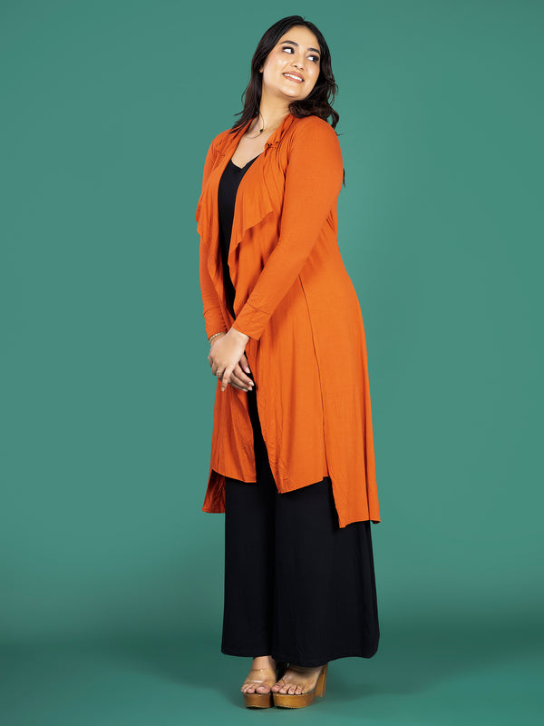 EMBER FLOW JACKET - RUST ORANGE