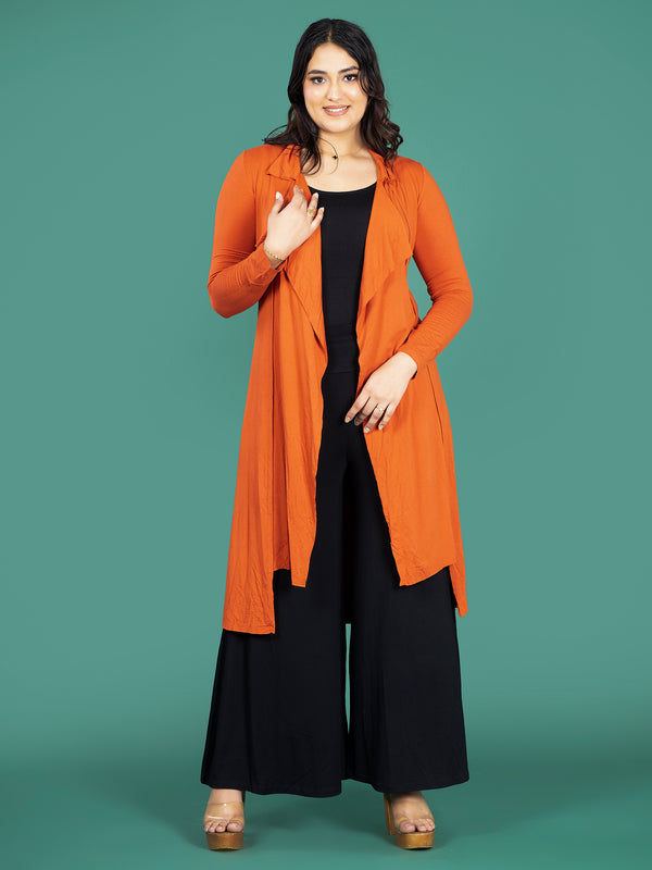 EMBER FLOW JACKET - RUST ORANGE