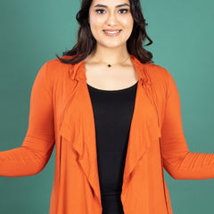 EMBER FLOW JACKET - RUST ORANGE