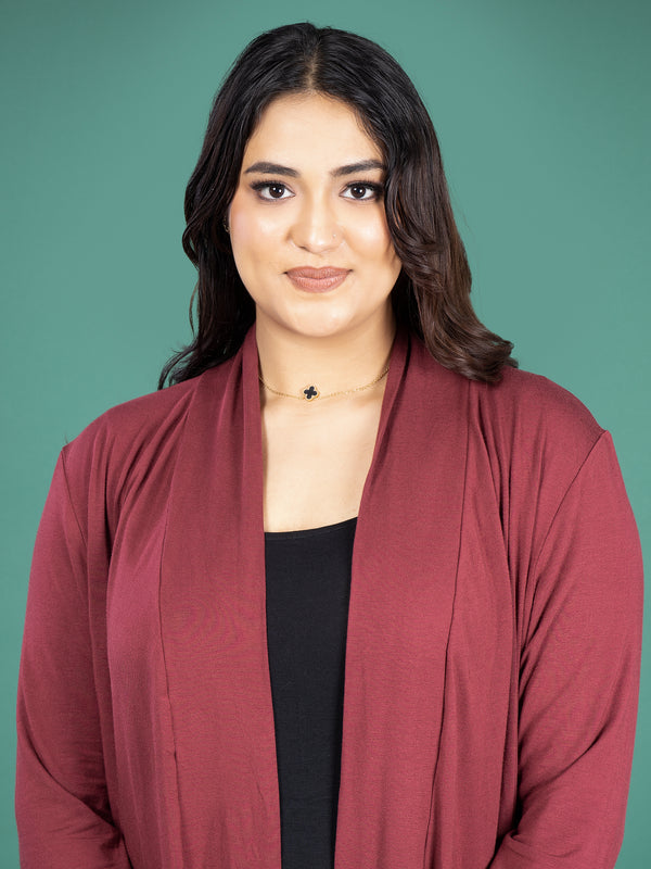 BLAIR JACKET - MAROON