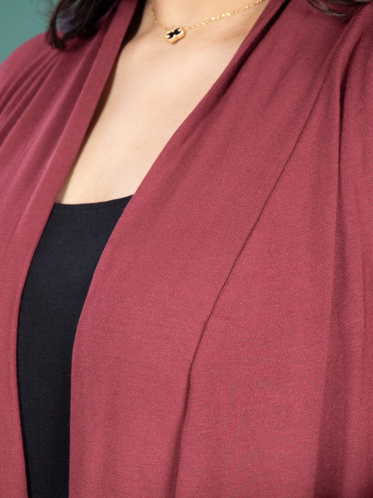 BLAIR JACKET - MAROON