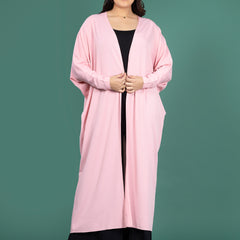 HANA OPEN CAPE - BABY PINK