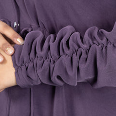PLUM HOODIE SHIRT