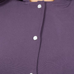 PLUM HOODIE SHIRT