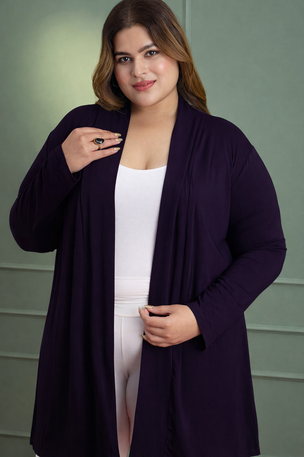 BLAIR JACKET - DEEP PURPLE