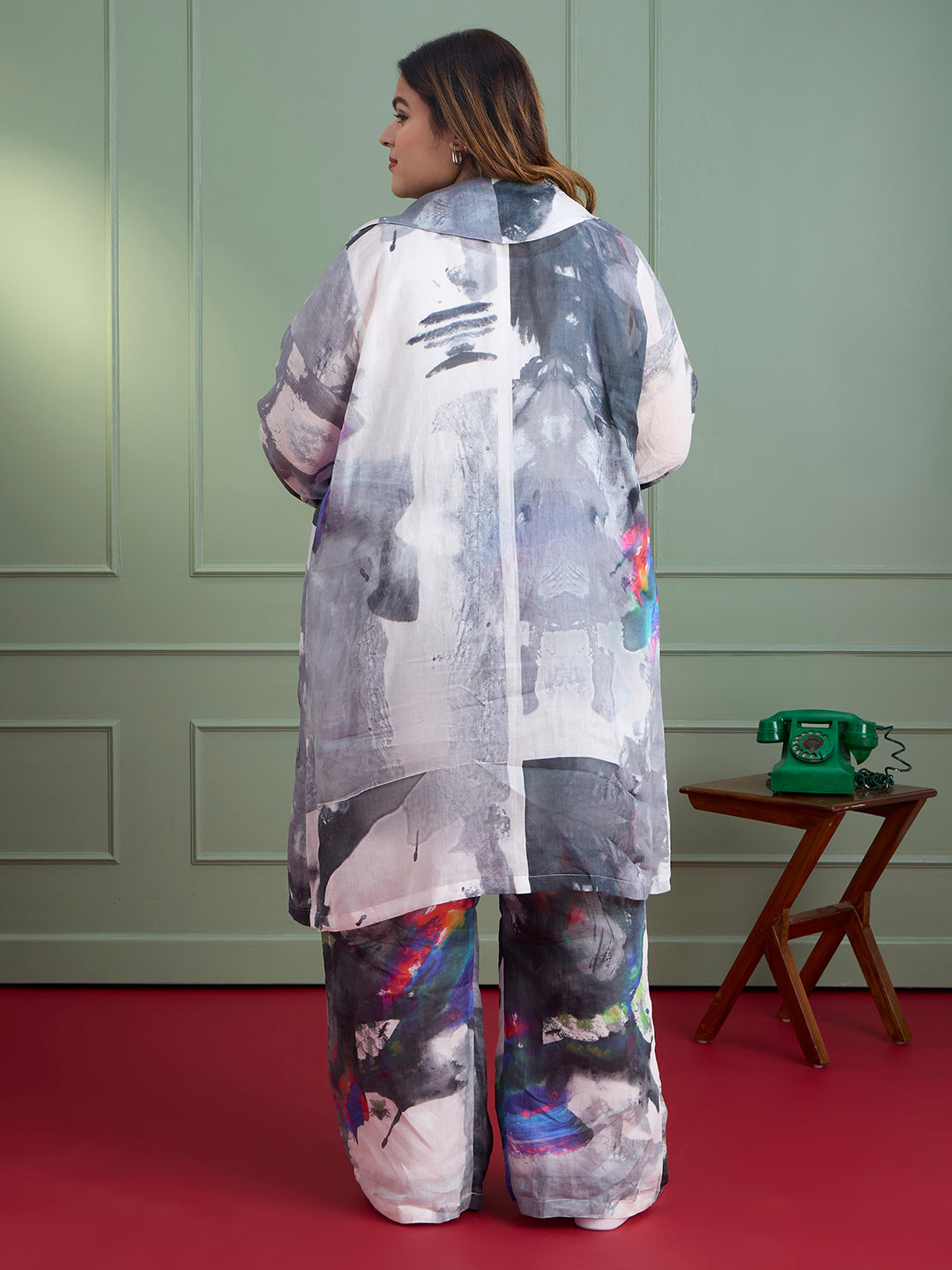 ART SPLASH LINEN CORD SET