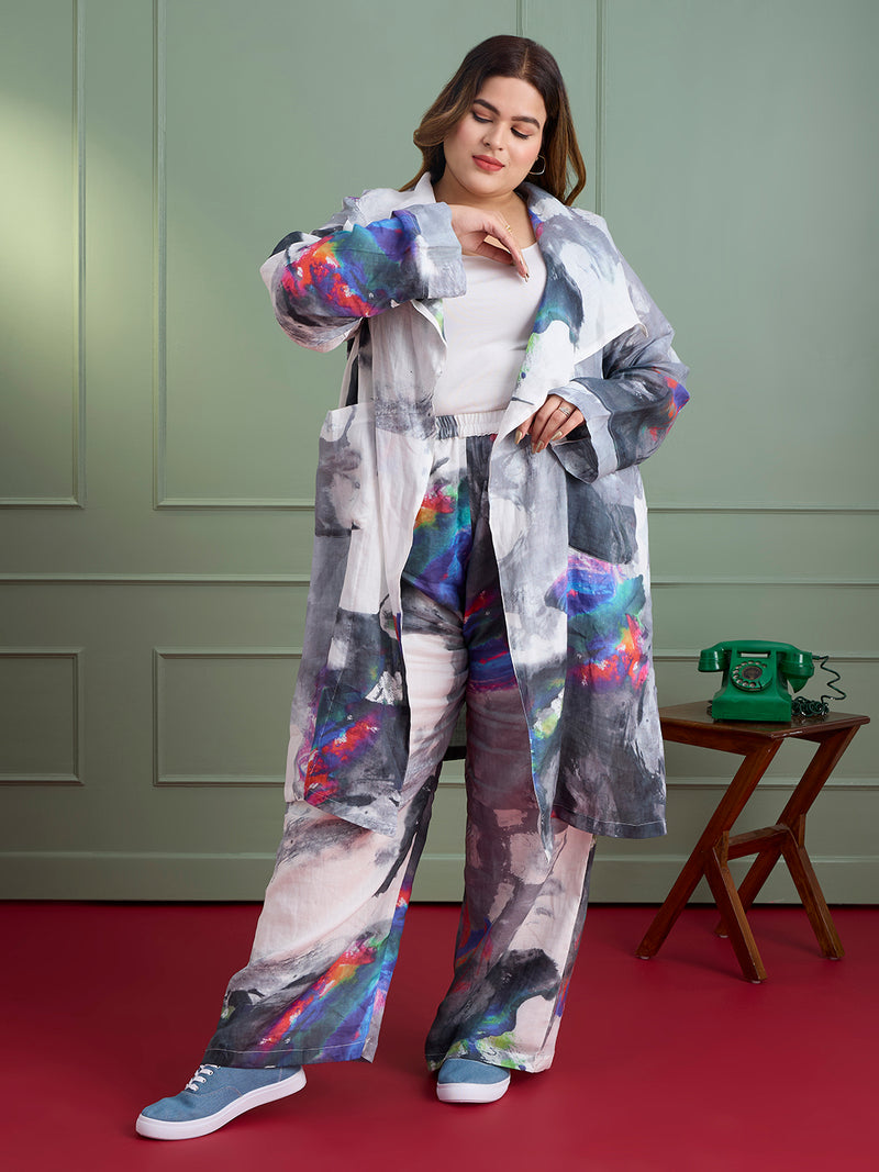 ART SPLASH LINEN CORD SET