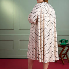 POLKA BREEZE A-LINE DRESS