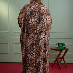 SASSY SAFARI KAFTAN DRESS