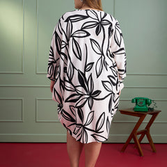 BOTANIC BREEZE LINEN DRESS