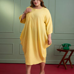 MELLOW YELLOW LINEN DRESS