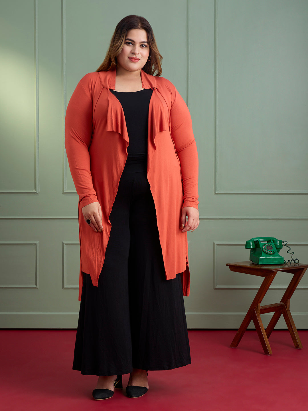 EMBER FLOW JACKET - RUST ORANGE