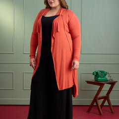 EMBER FLOW JACKET - RUST ORANGE