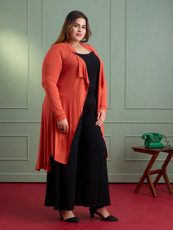 EMBER FLOW JACKET - RUST ORANGE