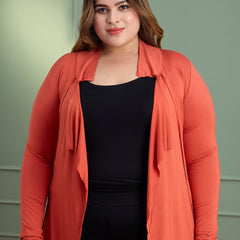 EMBER FLOW JACKET - RUST ORANGE