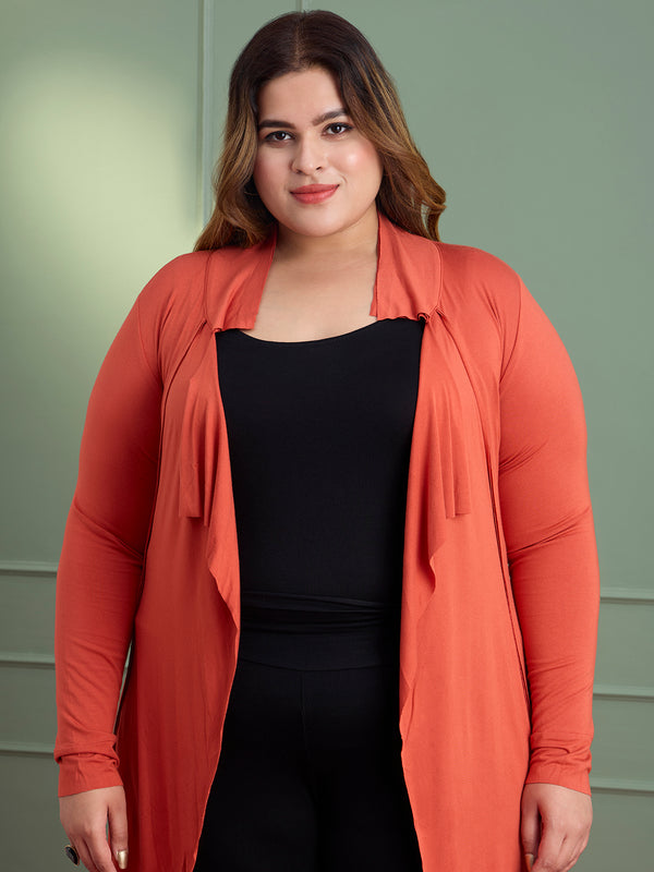 EMBER FLOW JACKET - RUST ORANGE