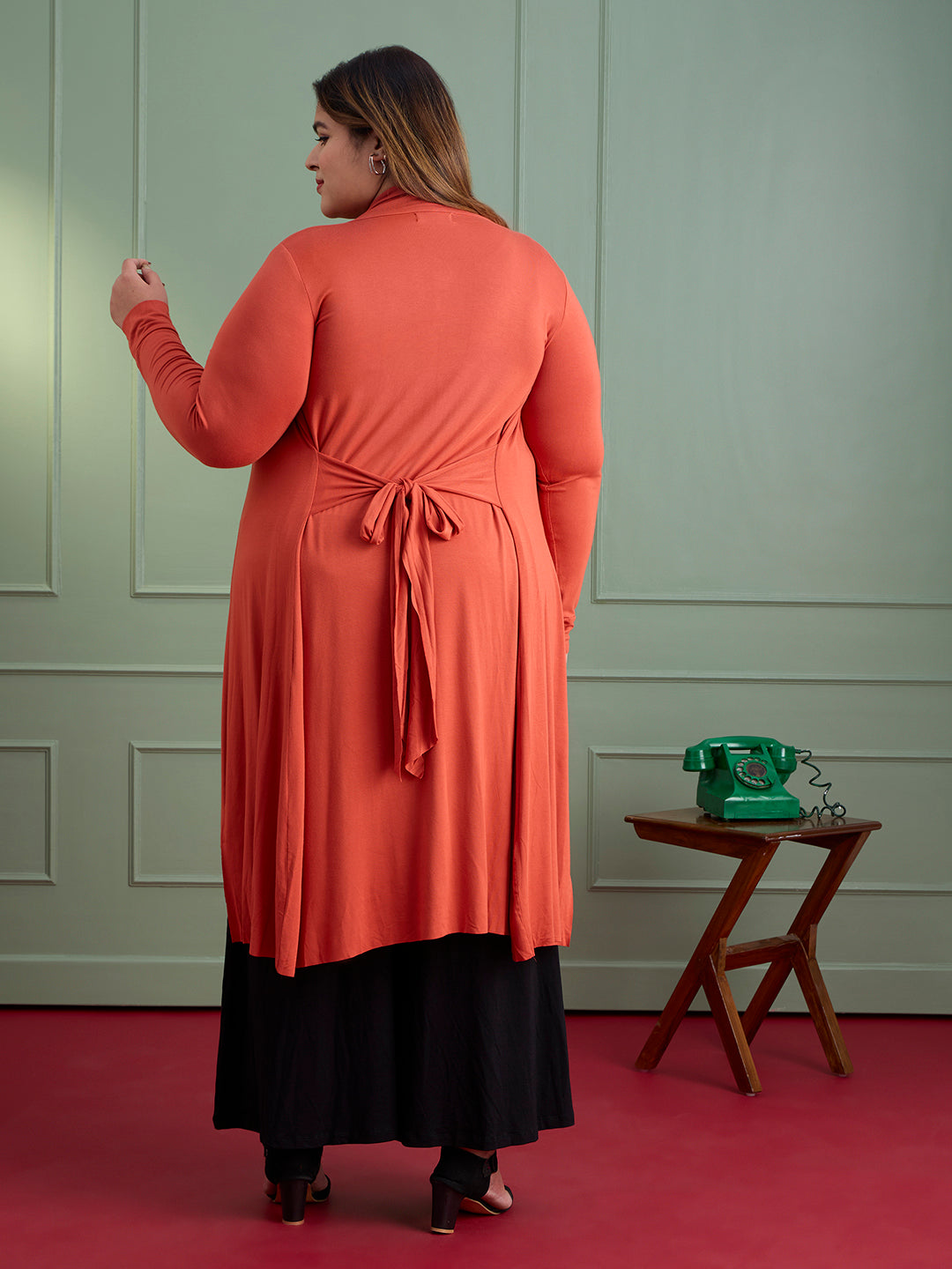 EMBER FLOW JACKET - RUST ORANGE