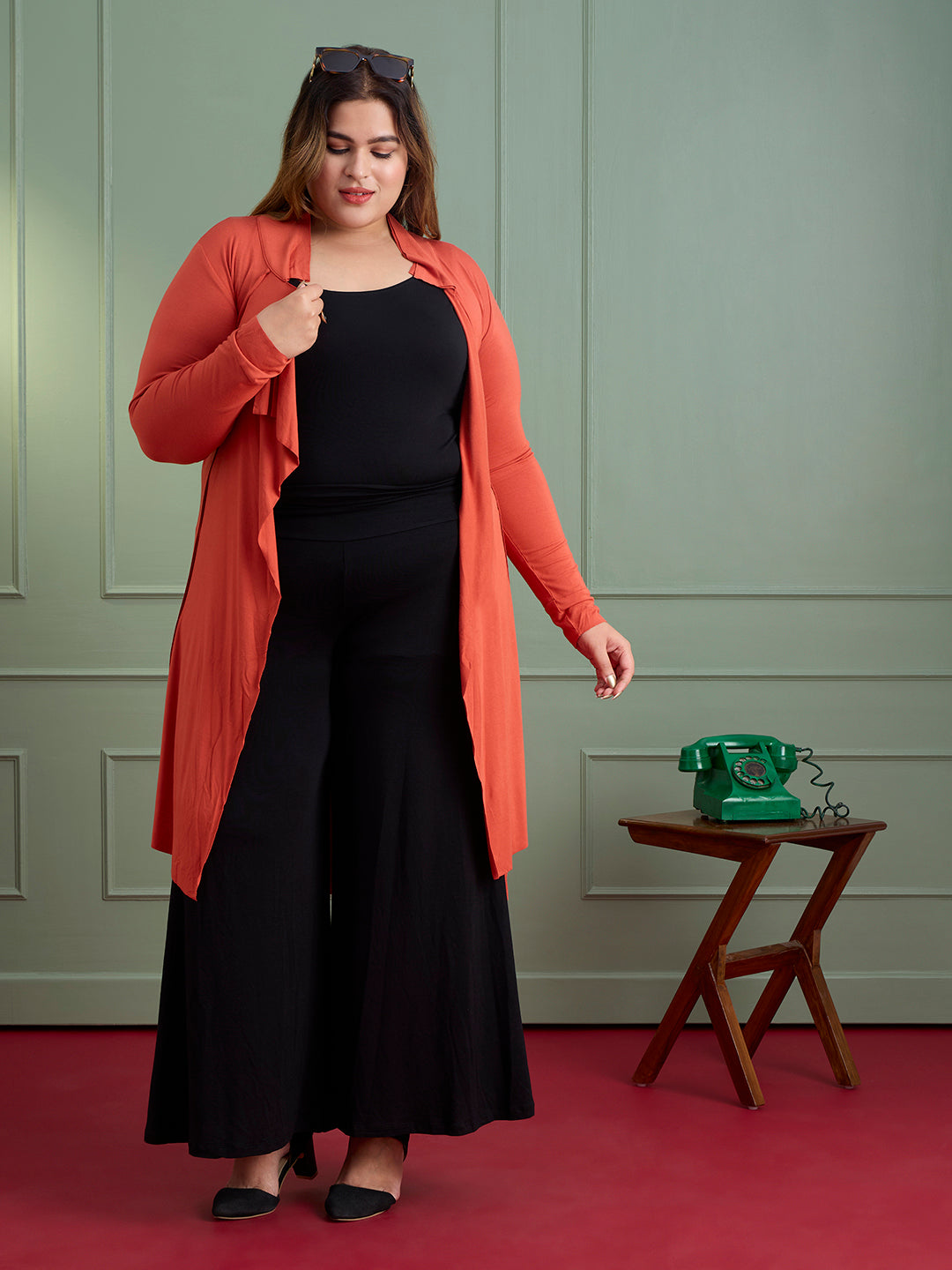 EMBER FLOW JACKET - RUST ORANGE