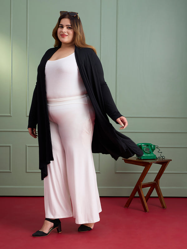 AIRA RUFFLE JACKET - BLACK