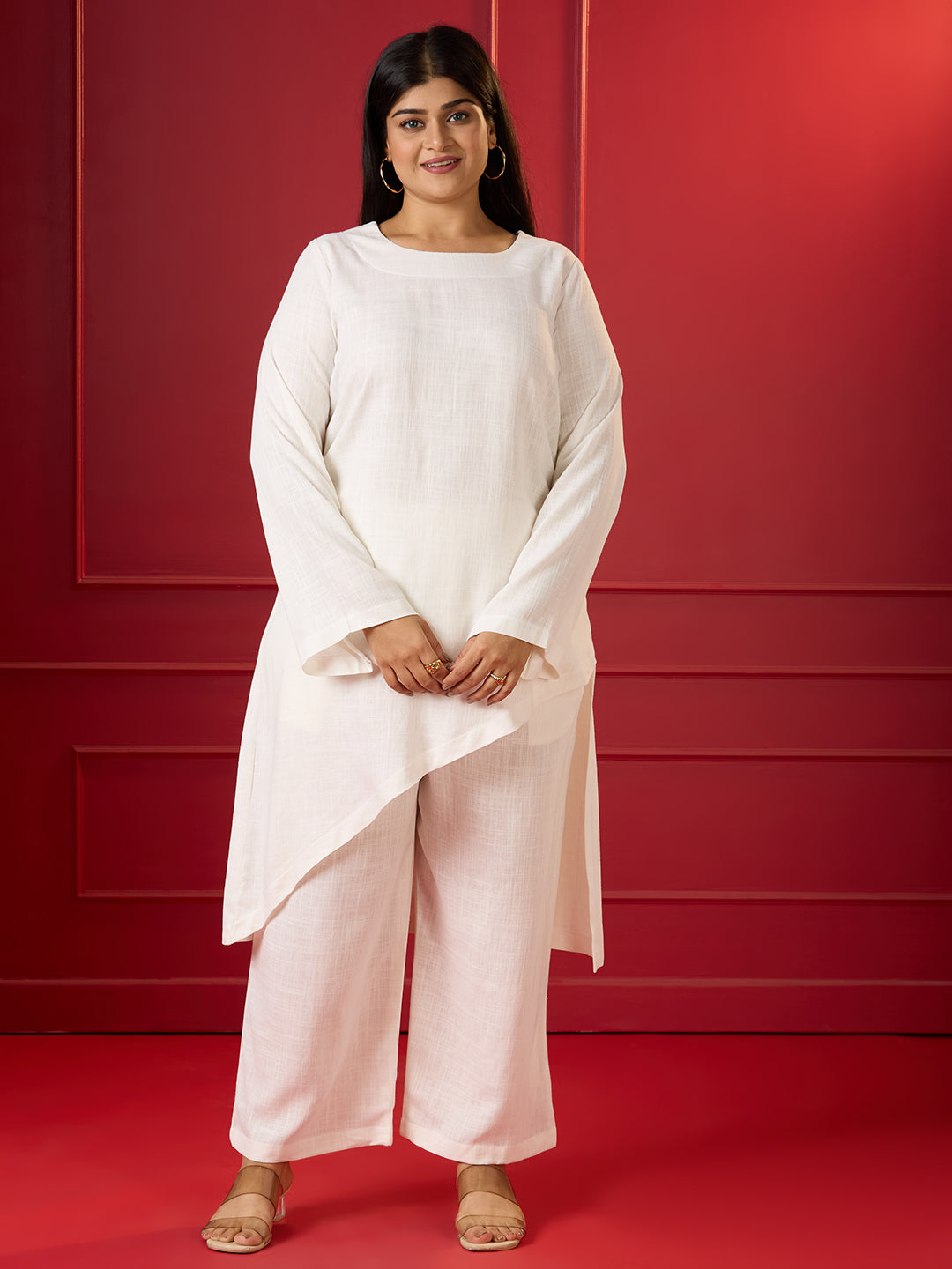 IVORY LINEN CORD SET