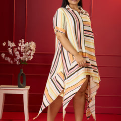 STRIPESCAPE SUMMER DRESS