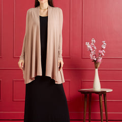 AIRA RUFFLE JACKET - BEIGE