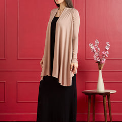 AIRA RUFFLE JACKET - BEIGE