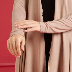AIRA RUFFLE JACKET - BEIGE