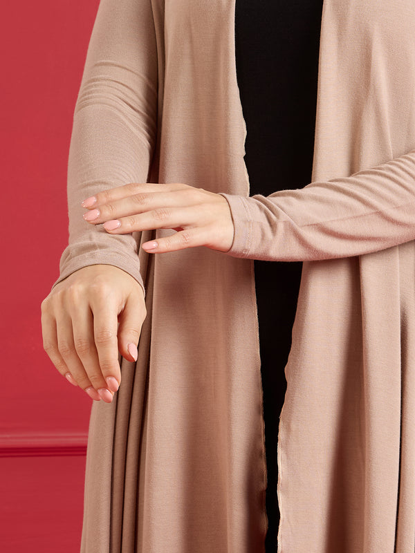 AIRA RUFFLE JACKET - BEIGE