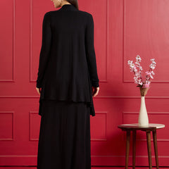 AIRA RUFFLE - JET BLACK
