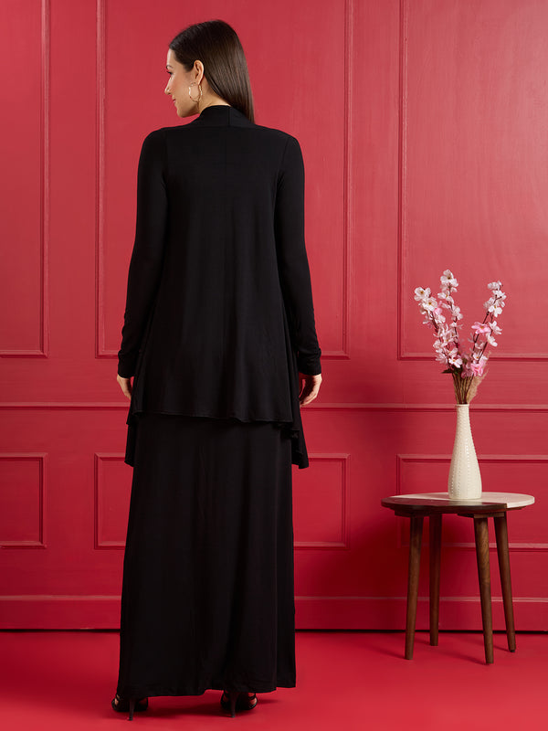 AIRA RUFFLE - JET BLACK