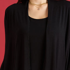 AIRA RUFFLE - JET BLACK