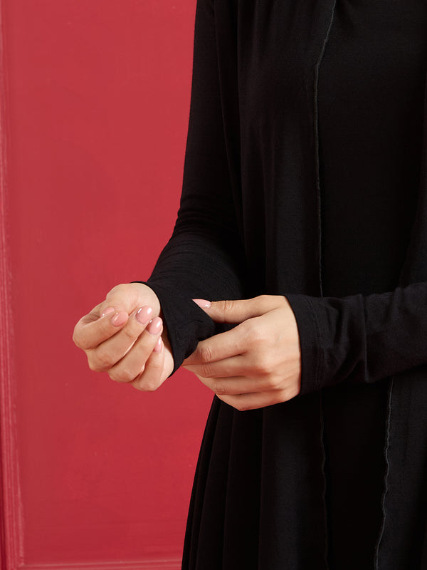AIRA RUFFLE - JET BLACK