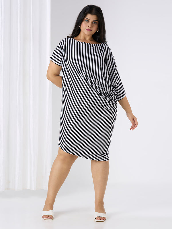 LUNA DRESS - STRIPED