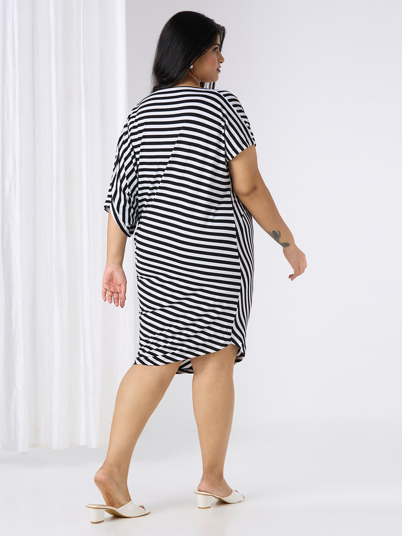 LUNA DRESS - STRIPED