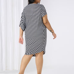 LUNA DRESS - STRIPED