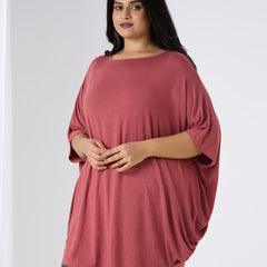 AURA KAFTAN TOP - SALMON