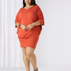 TERRA DRESS - RUST ORANGE