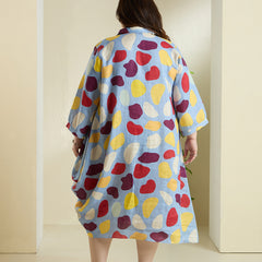 PLAYFUL PEBBLE SHIRT DRESS