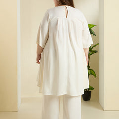 NOOR IVORY LINEN LUXE CORD SET