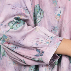 LILAC DRESS SATIN DRESS