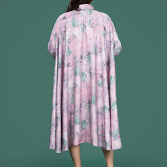LILAC DRESS SATIN DRESS
