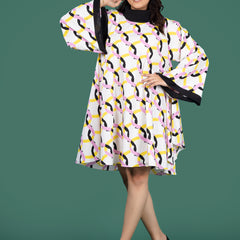 RETRO LOOP SWING DRESS