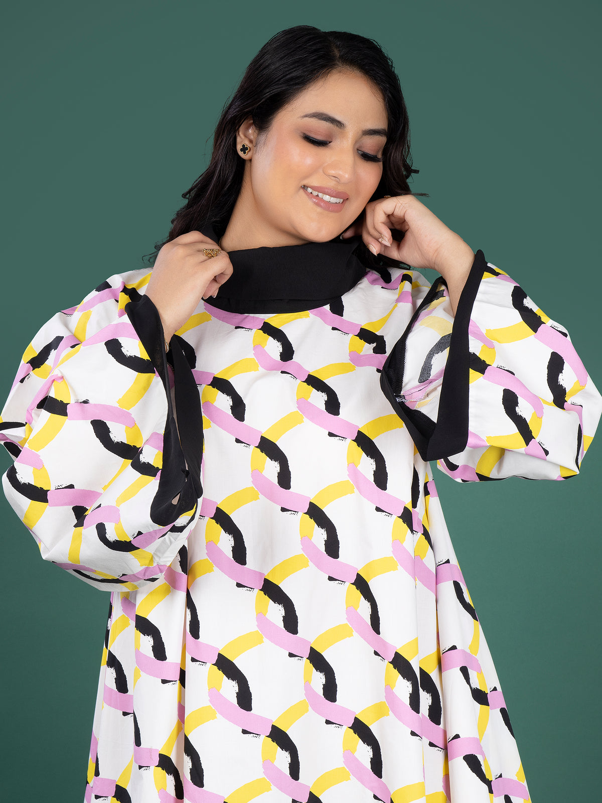 RETRO LOOP SWING DRESS