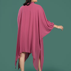 KAFTAN FLOW DRESS - BERRY